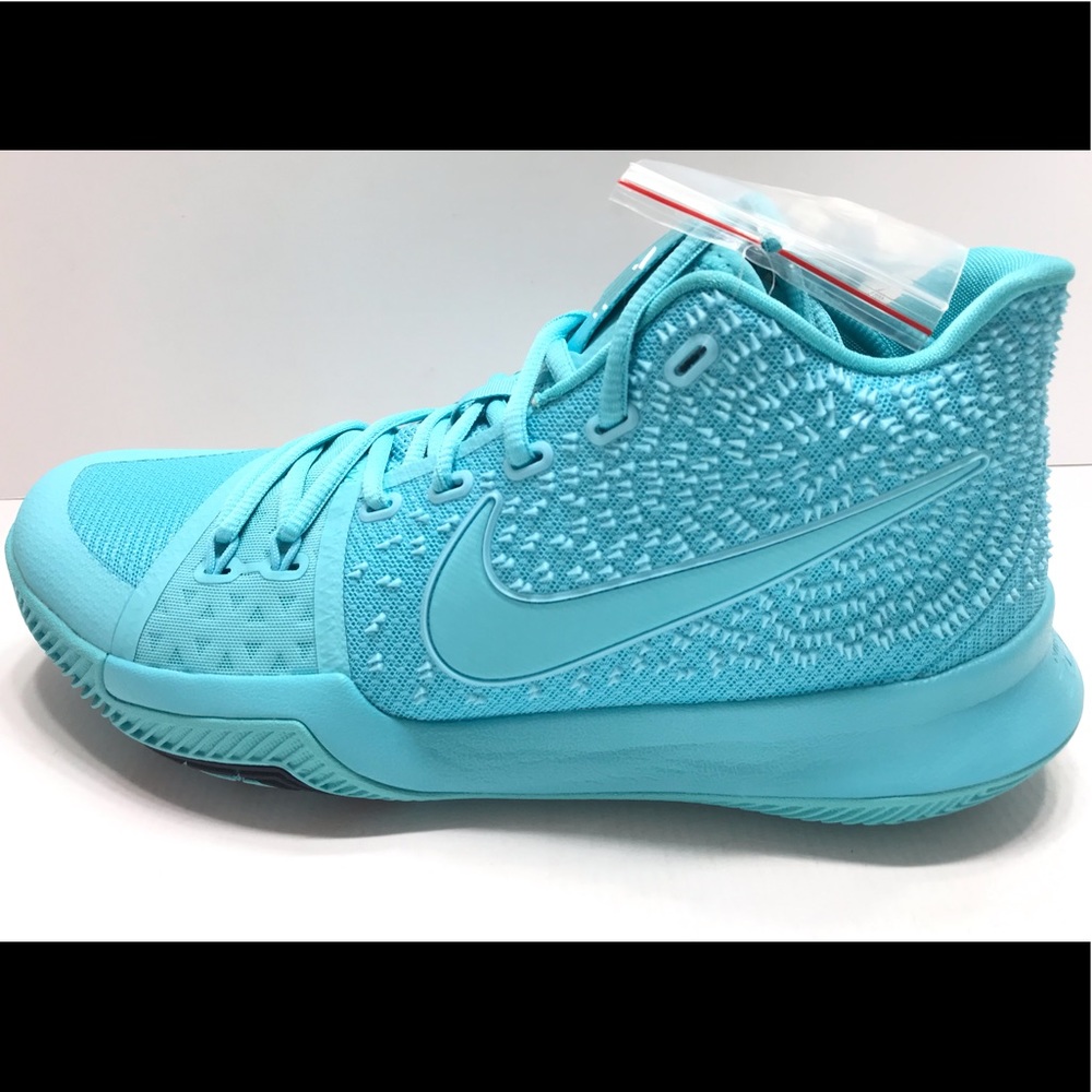 NEW Nike Kyrie Irving3 Aqua Means Basketball Shoes - Picture 6 of 8